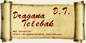 Dragana Telebak vizit kartica